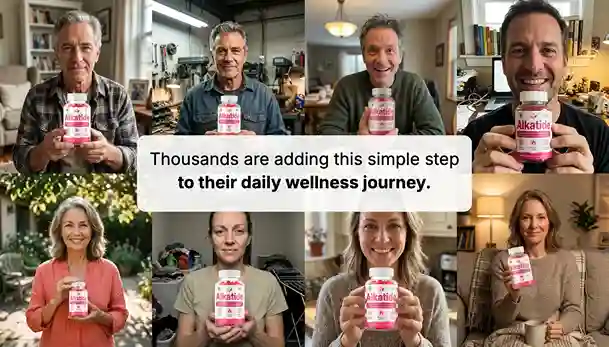 AlkaTide ACV gummy supplement benefits — metabolism, fat burning, appetite control, energy, gut health