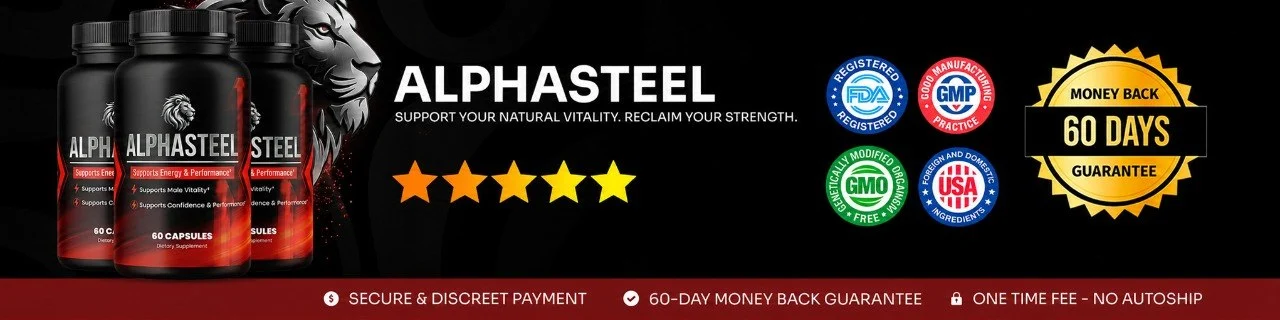 AlphaRock male performance supplement all 8 ingredients and benefits