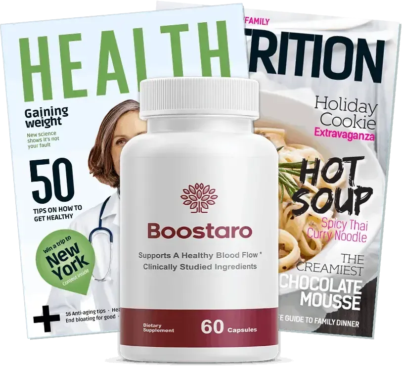 Boostaro male wellness supplement — 9-ingredient cardiovascular formula by Gold Nutra