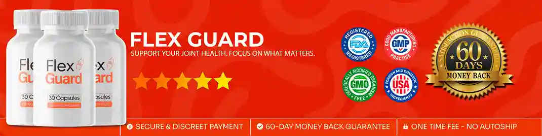 Flex Guard 5-ingredient vegan joint supplement official capsule bottle 2026 review