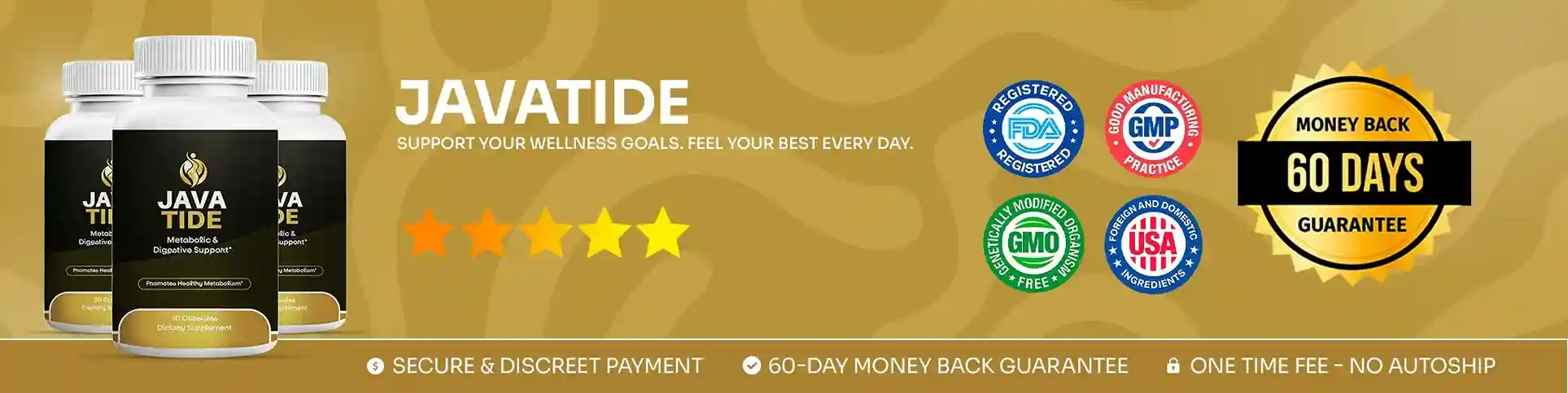 Javatide coffee-based fat burner supplement