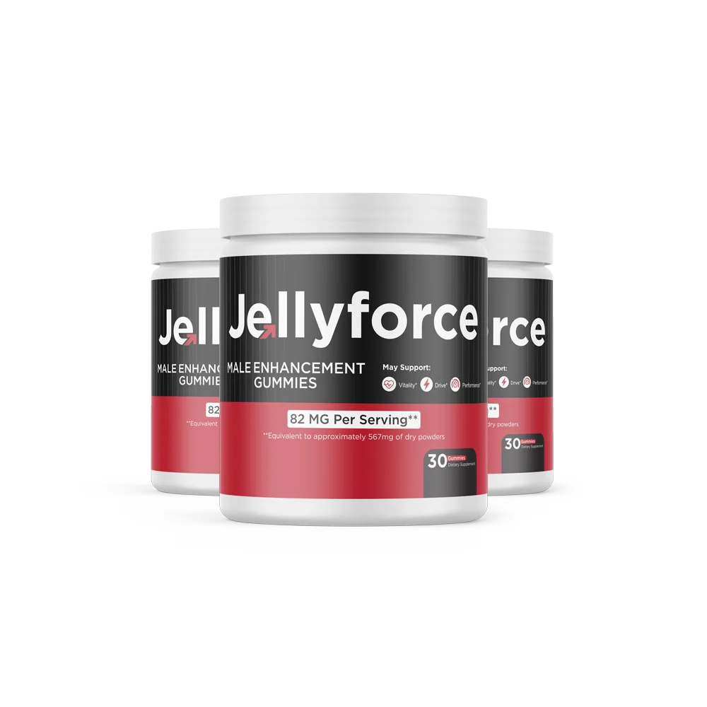 Jelly Force natural male vitality supplement — 5-ingredient stamina formula