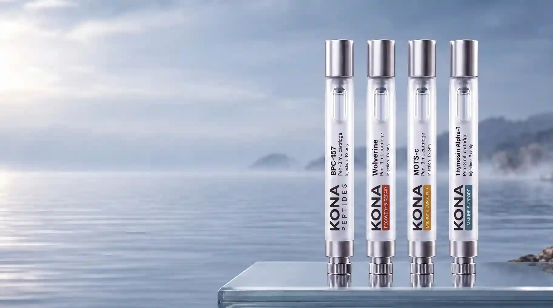 Kona Peptides customer reviews 2026 — BPC-157 Wolverine GLOW MOTS-c Thymosin Alpha-1 results from verified users