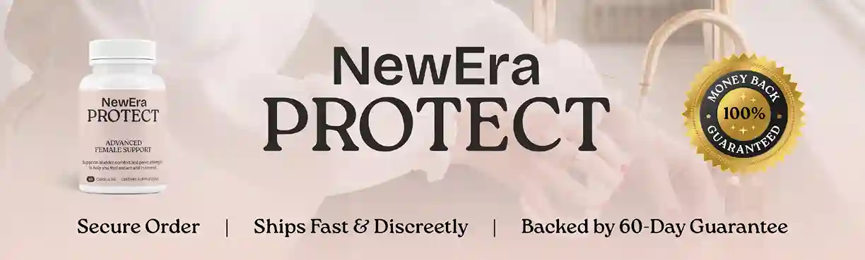NewEra Protect 7-ingredient bladder pelvic floor supplement for women 40 plus 2026 review Crataeva Boswellia Horsetail