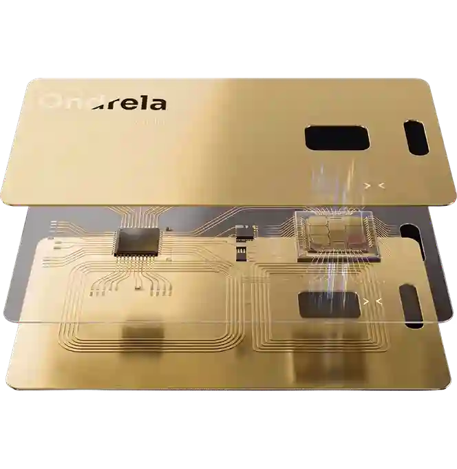 Ondrela Gold smart tracker card wallet finder review 2026