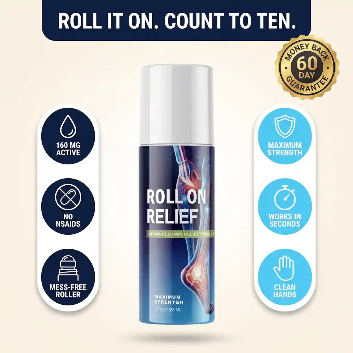 Roll On Relief customer reviews verified buyers arthritis back pain joint relief results 2026