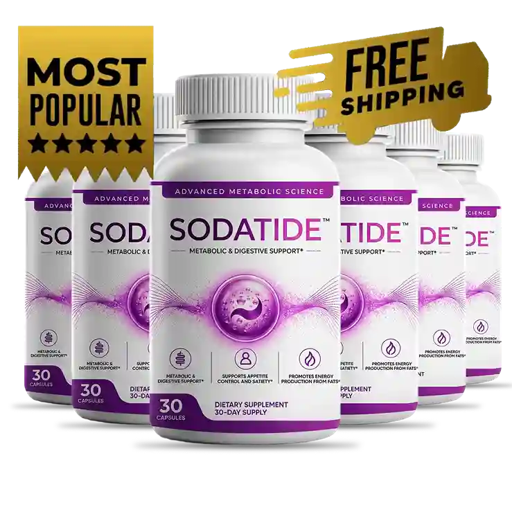 SodaTide 3-bottle package ingredient formula