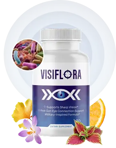 VisiFlora benefits — gut-eye axis vision support, macular protection, eye health supplement 2026