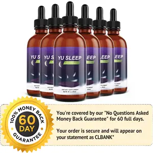 Yu Sleep liquid sleep supplement drops bottle
